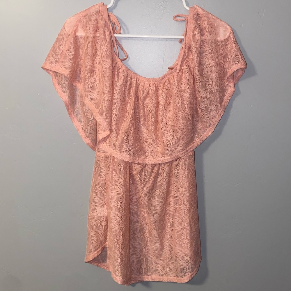 Pink cold shoulder Maternity Shirt
